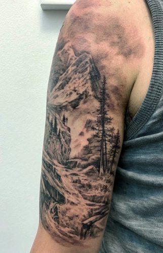 tatoo auf narbe in München
