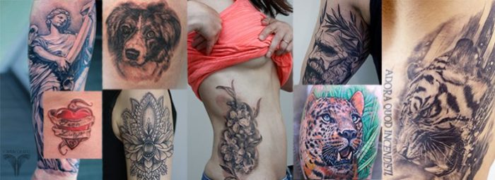 Maori Aquarelle tattoos