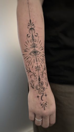 best tatoo augen