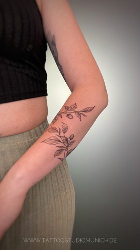 tatoo lebensblume