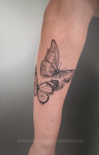 schmetterlings tatoo