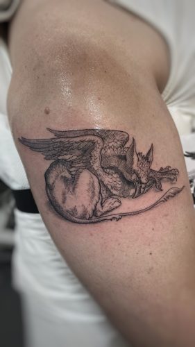 dragons tatoo Munich