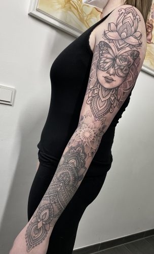 jungfrau sternzeichen tatoo