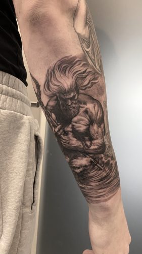 tatoo studio MÜnchen Munich Poseidontattoo