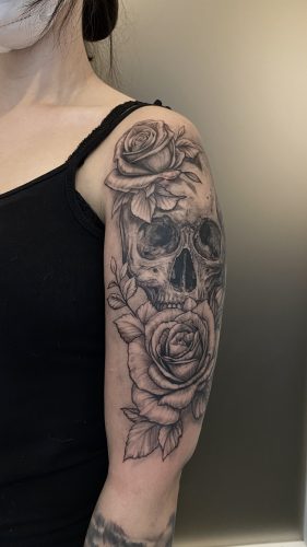 tatoo skull Munchen