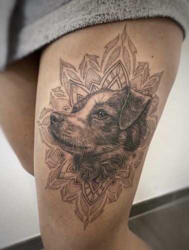 dackel tatoo Munchen